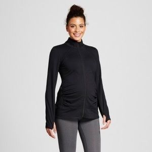 Champion Maternity Performance Track Jacket Sz M